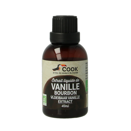 Cook Vanilla extract bio 40 Milliliter - €12.35 - eco-winkel.nl