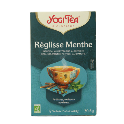 Yogi Tea Licorice mint bio 17 Zakjes