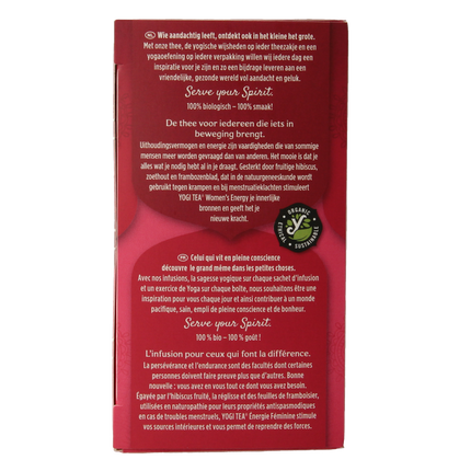 Yogi Tea Women's Energy Organic 17 Bags - €2.89 - eco-winkel.nl