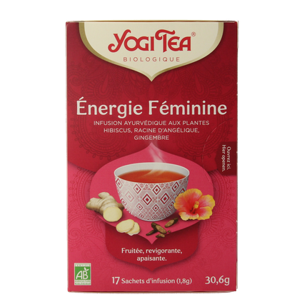 Yogi Tea Women's Energy Organic 17 Bags - €2.89 - eco-winkel.nl