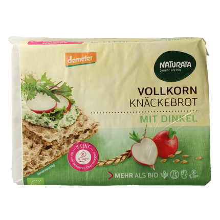 Naturata Knackebrod spelt demeter bio 250 Gram - €3.07 - eco-winkel.nl