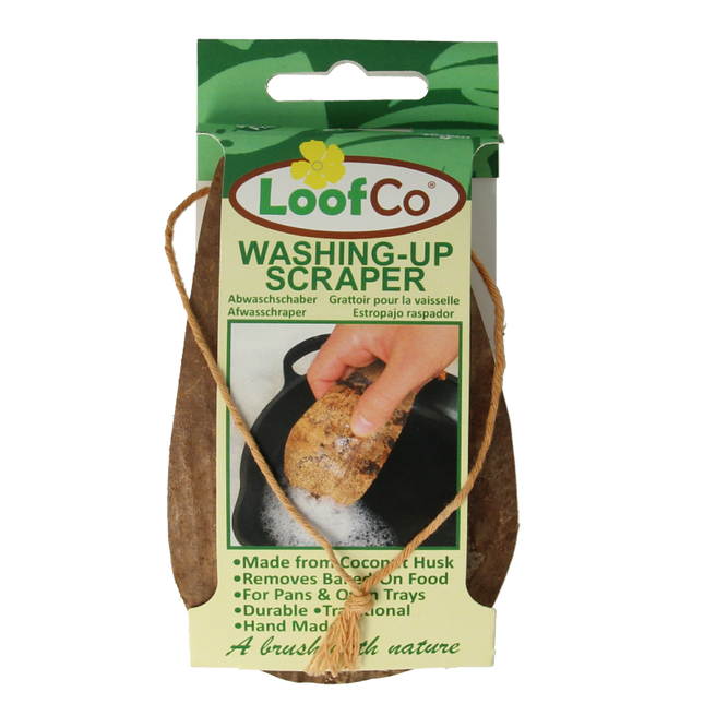 Loofco Afwasschraper uit kokos bio 1 Stuks