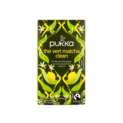 Pukka Clean matcha green bio 20 Zakjes - €4.38 - eco-winkel.nl