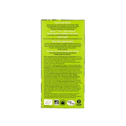 Pukka Clean matcha green bio 20 Zakjes - €4.38 - eco-winkel.nl