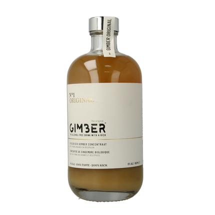 Gimber No. 1 Original Ginger Concentrate Organic 500 Milliliters - €24.01 - eco-winkel.nl