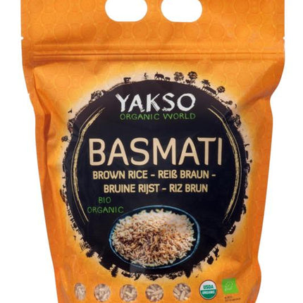 Yakso Basmati rijst bruin bio 1 Kilogram