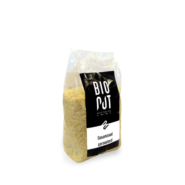 Bionut Roasted Sesame Seeds Organic 475 Gram - €5.95 - eco-winkel.nl