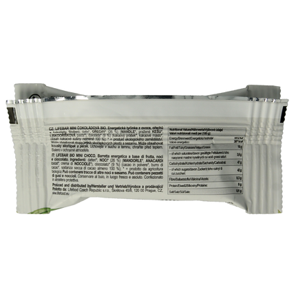 Lifefood Lifebar chocolate mini organic 25 grams - €1.00 - eco-winkel.nl