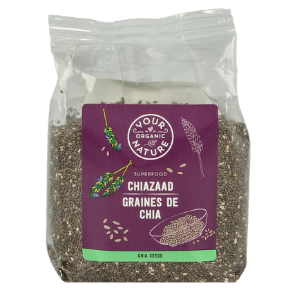 Your Organic Nature Chia Seeds Organic 250 Grams - €1.80 - eco-winkel.nl