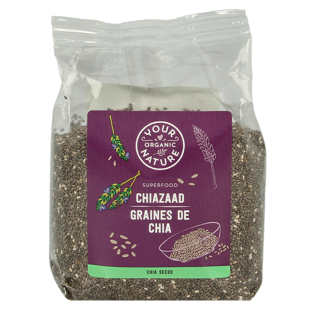 Your Organic Nature Chia Seeds Organic 250 Grams - €1.80 - eco-winkel.nl