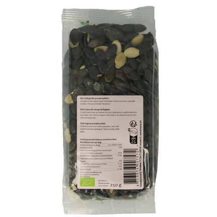 TerraSana Pumpkin Seeds Organic 250 Gram - €5.64 - eco-winkel.nl