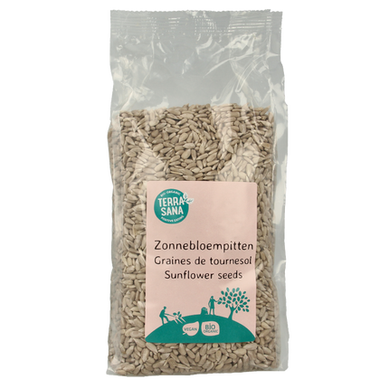 TerraSana RAW sunflower seeds organic 750 grams - €3.06 - eco-winkel.nl