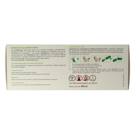 Arkofluids Bio detox 30 dagen kuur 30 Ampullen - €20.28 - eco-winkel.nl