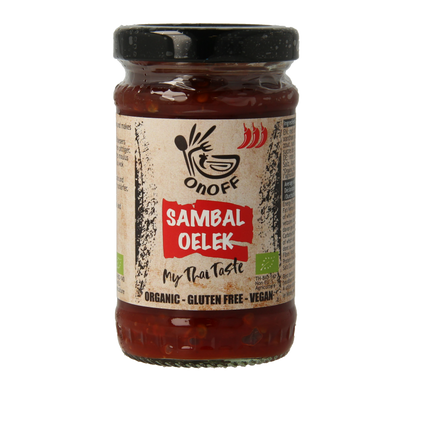 Onoff Sambal oelek bio 110 Gram - €3.17 - eco-winkel.nl