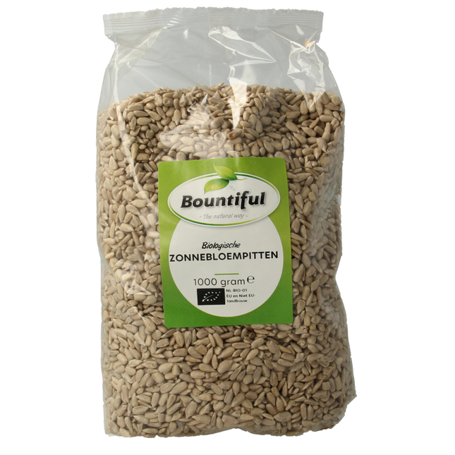 Bountiful Organic Sunflower Seeds 1 Kilogram - €5.20 - eco-winkel.nl
