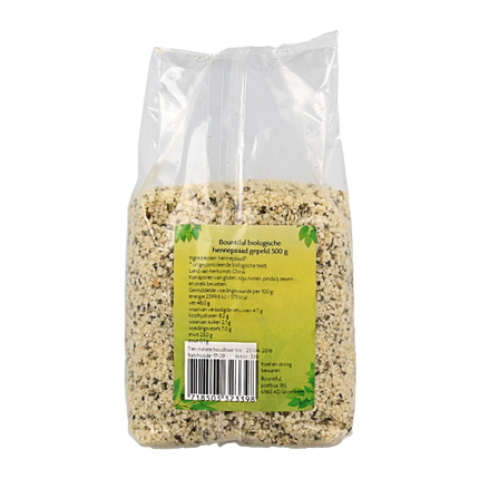 Bountiful Hemp Seed Organic 500 Grams - €8.70 - eco-winkel.nl