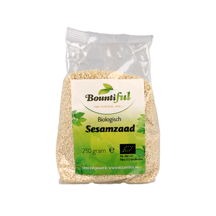 Bountiful Sesame Seeds Organic 250 grams - €3.05 - eco-winkel.nl