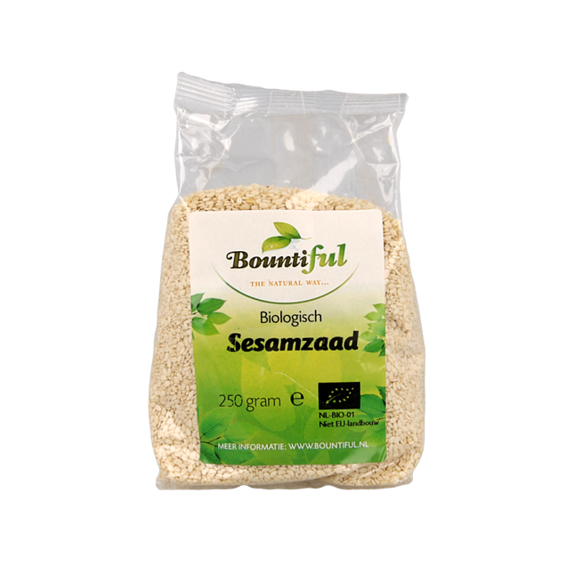 Bountiful Sesame Seeds Organic 250 grams - €3.05 - eco-winkel.nl
