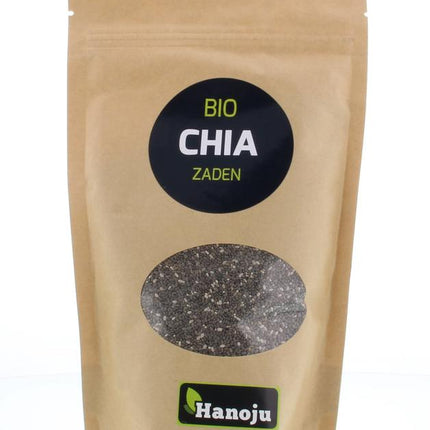 Hanoju Chia Seed Paper Bag Organic 250g - €4.02 - eco-winkel.nl