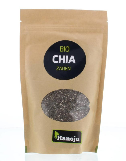 Hanoju Chia Seed Paper Bag Organic 250g - €4.02 - eco-winkel.nl