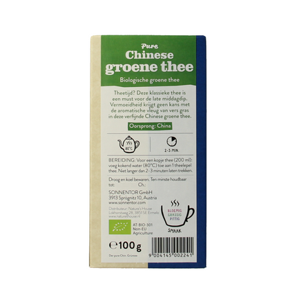 Sonnentor Chinese groene thee los bio 100 Gram - €4.70 - eco-winkel.nl