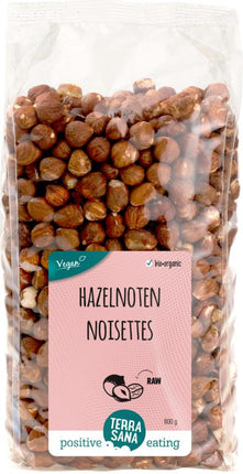 TerraSana Hazelnuts Brown Peeled Organic 800 Grams - €19.46 - eco-winkel.nl