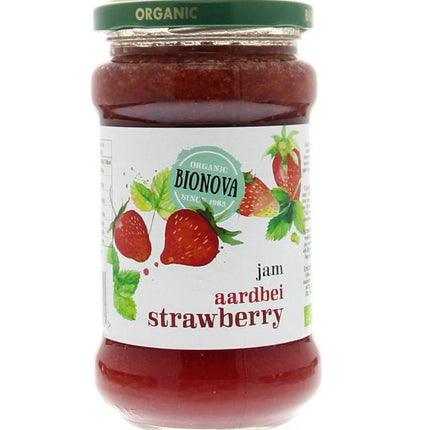 Bionova Strawberry Jam Organic 340 Grams - €4.14 - eco-winkel.nl