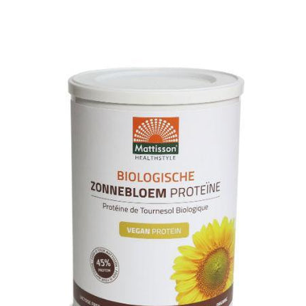 Mattisson Vegan zonnebloem proteine 45% bio 400 Gram