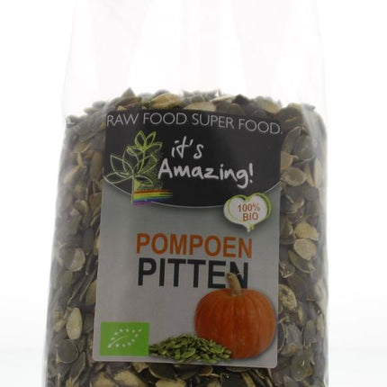 It's Amazing Pumpkin Seeds organic 500 grams - €5.95 - eco-winkel.nl