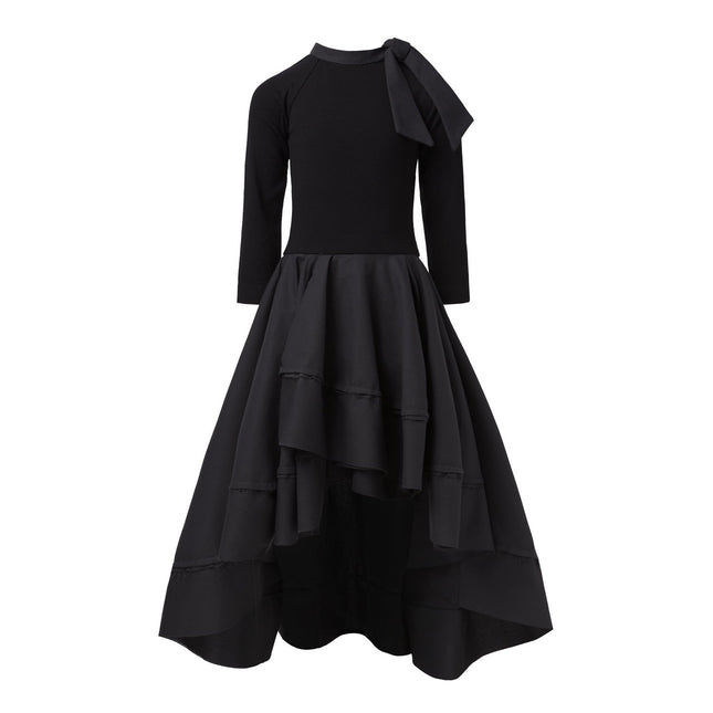 Black Dress with Trail - €150.95 - eco-winkel.nl