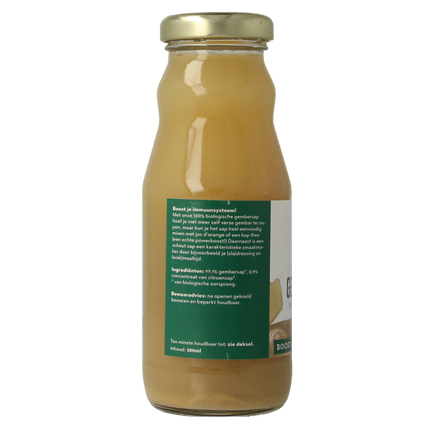 Go Now Gember sap bio 200 Milliliter