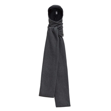 Grey Scarf-Hat