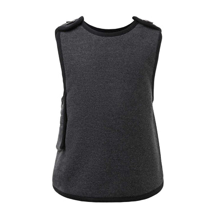 Grijze Sweat Bib