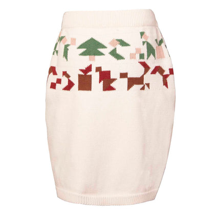 Girls Christmas Skirt with Gifts Motiv - €25.95 - eco-winkel.nl