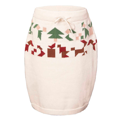 Girls Christmas Skirt with Gifts Motiv - €25.95 - eco-winkel.nl