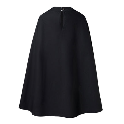 Black Cape Gown with Hand Smock - €500.95 - eco-winkel.nl