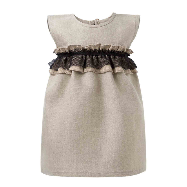 Linen Dress for Baby Girl - €325.95 - eco-winkel.nl