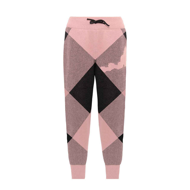 Kids Pink and Black Knit Pants - €30.95 - eco-winkel.nl