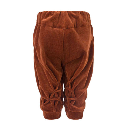 Copper Velvet Baby Pants with Hand Smock - €200.95 - eco-winkel.nl