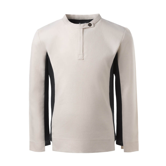 Off-White Top with Contrast Elements - €45.95 - eco-winkel.nl