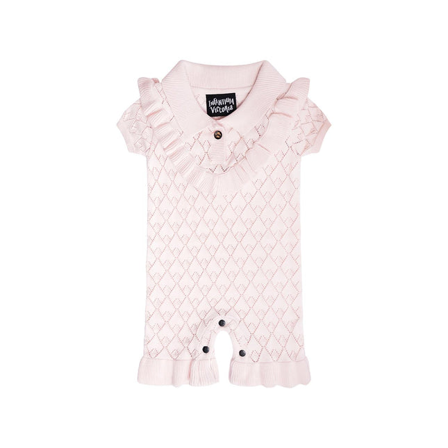 Pink Baby Girl Romper - €82.95 - eco-winkel.nl