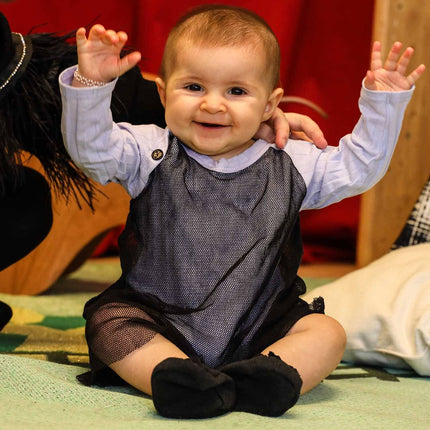 Lilac Baby Onesie with Mesh - €75.95 - eco-winkel.nl