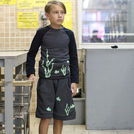Culottes Shorts with Marine Application - €40.95 - eco-winkel.nl
