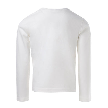 White Longsleeve with Blend Textiles - €30.95 - eco-winkel.nl