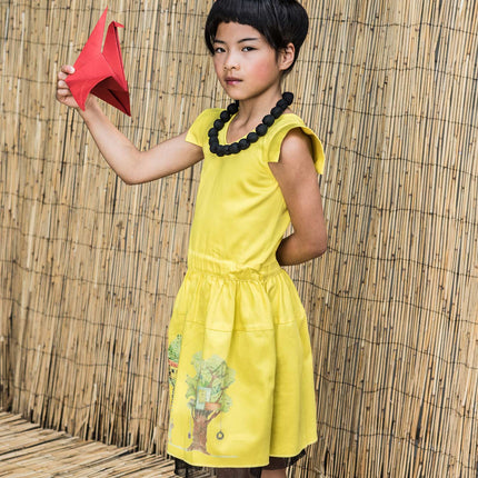 CANOPY SUNDRESS Organic Cotton Baby Girls Dress - €120.95 - eco-winkel.nl