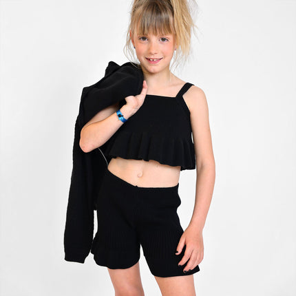 Black Knitted Beach Shorts - €55.95 - eco-winkel.nl