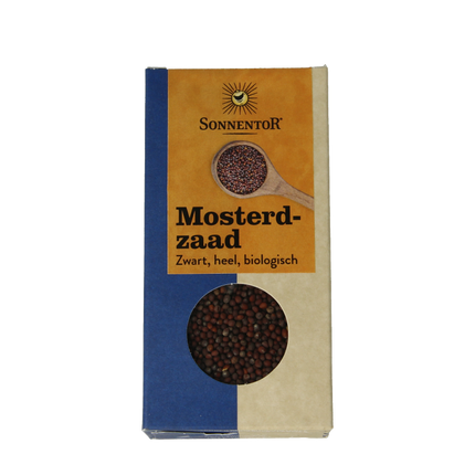 Sonnentor Zwart mosterdzaad bio 80 Gram