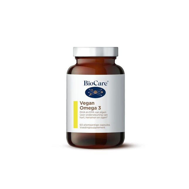 BioCare Vegan omega 3 60 Vegetarian capsules - €41.90 - eco-winkel.nl