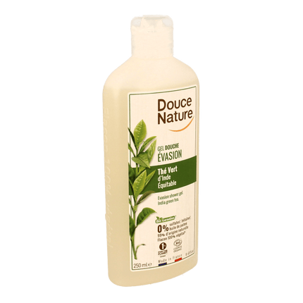 Douce Nature Douchegel evasion groene thee bio 250 Milliliter - €4.77 - eco-winkel.nl