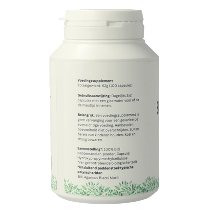 Mycopower Agaricus blazei bio 100 Capsules - €21.33 - eco-winkel.nl